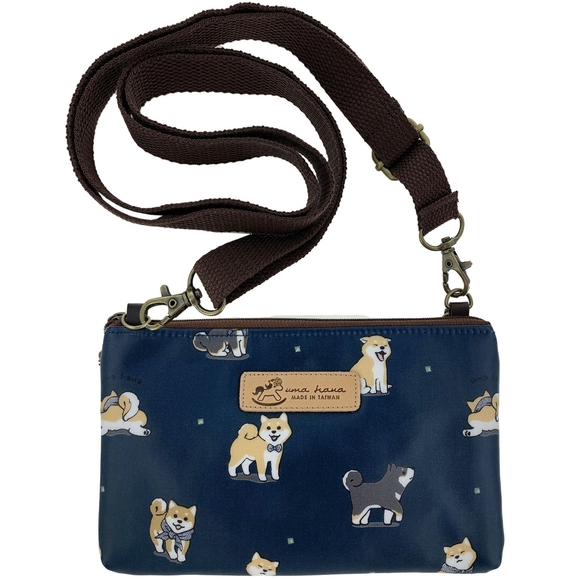 Uma Hana Handbags - Waterproof Shiba Inu Crossbody Shoulder Phone Purse